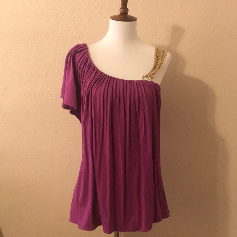 Sky One Shoulder Top